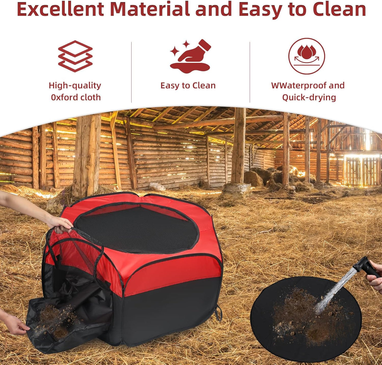 Chicken Brooder Box for Chick Starter Kit, 12.8 * 17.8 inch Large Brooder Heating Plate, Brooding Up to 30 Baby Chicks, Chicks Feeder&Waterer, Nesting Pad, Perch, All-in-1 Chicken Brooder Set