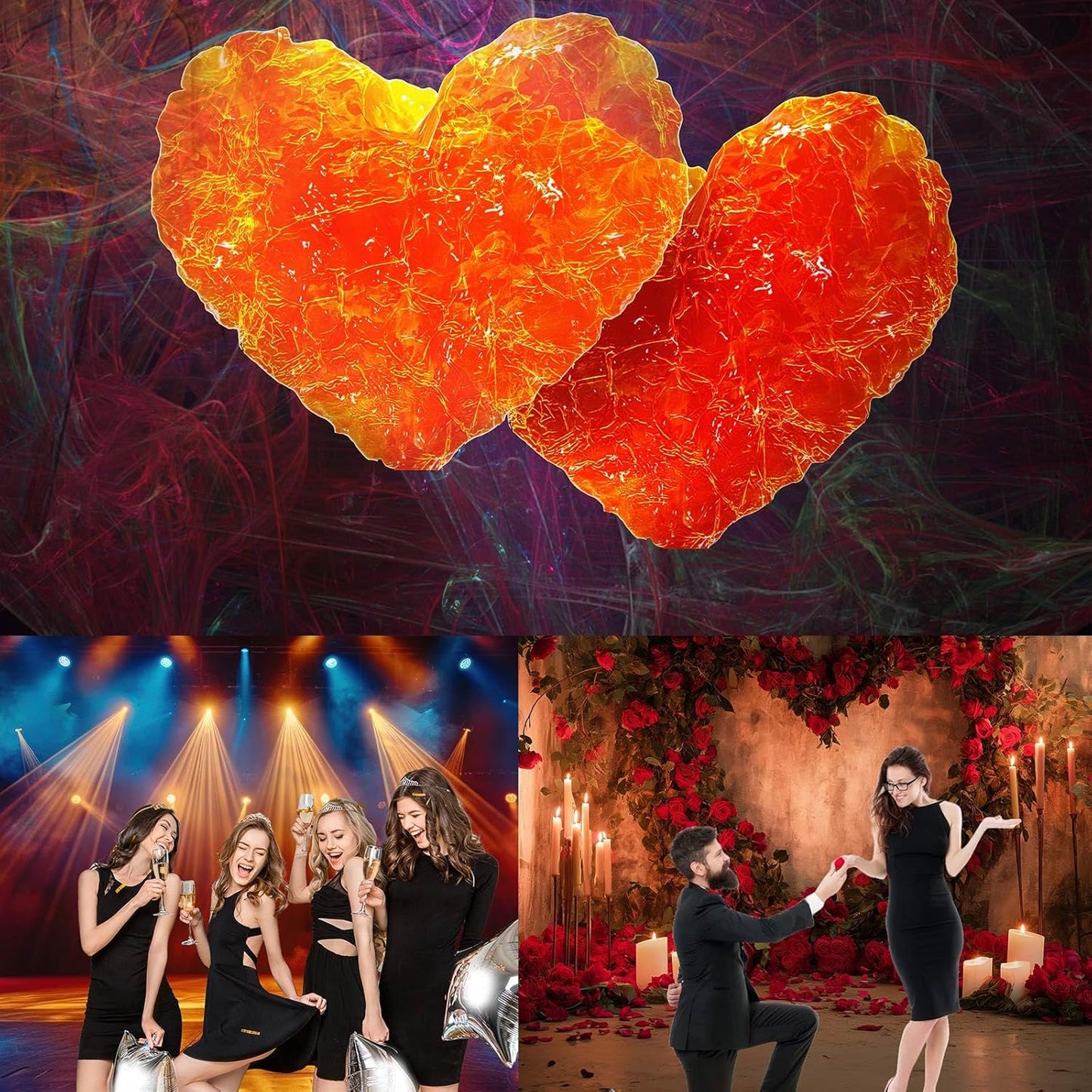 Cave Aquarium Background Underwater Cave with Light Beam Tranquil Stream Terrarium Background Mysterious Elegant Fantasy Tropical Plants Fish Tank Backdrop Wallpaper Poster Decorations Vinyl 48x20in