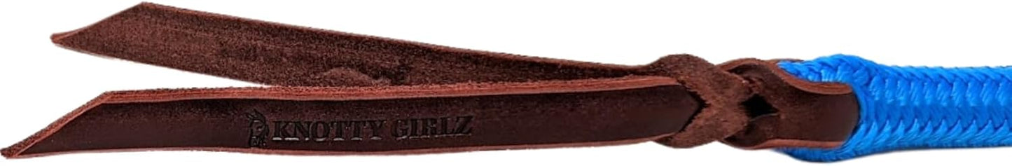 22' Long Line with SS O Ring and Carabiner (Purple)