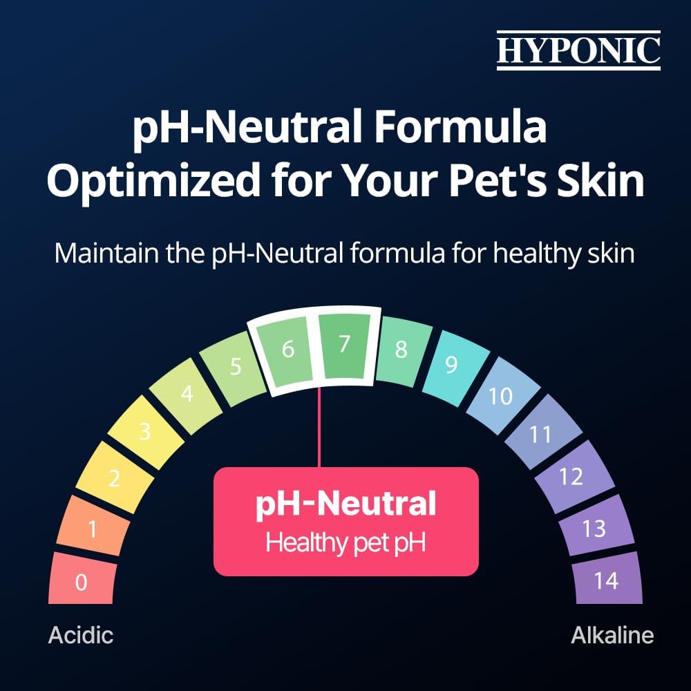 HYPONIC Grooming Artist Shampoo - Hypoallergenic Pet Shampoo for Groomers (Clipper Cut & Moisturizing (17.9 oz))