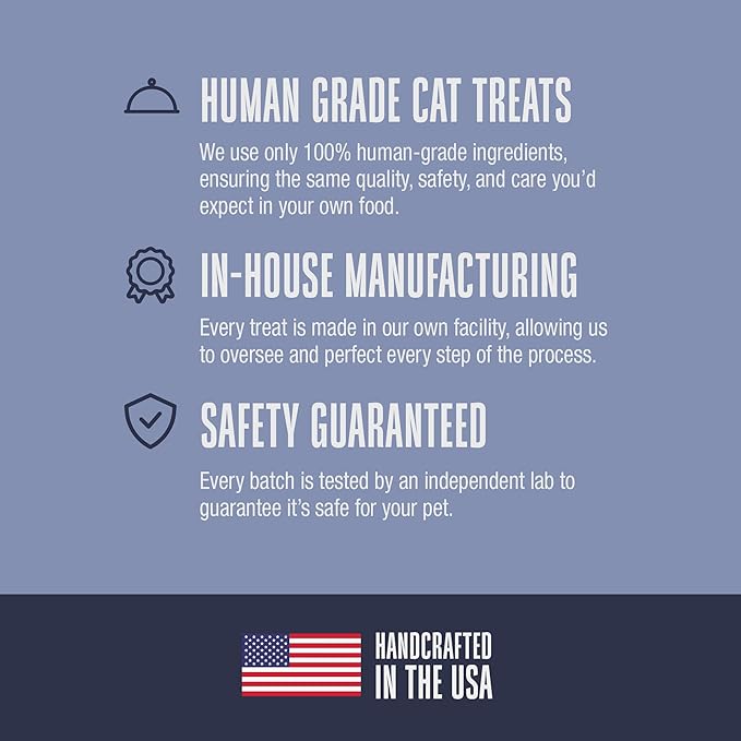 Whole Life Cat Just One Chicken Freeze Dried Cat Treats - Human Grade High Protein Food, Healthy Training Snacks, Freeze Dried Chicken Food Toppers, USA Made Natural Treats - 1 oz (Pack of 1)