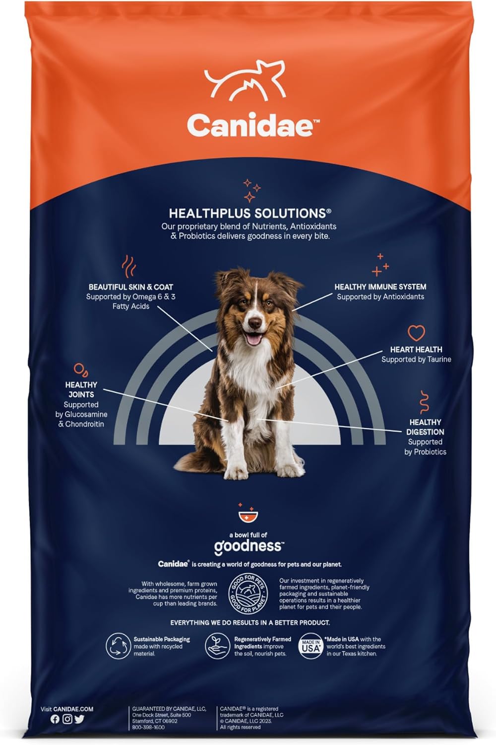 Canidae Pure Limited Ingredient Premium Adult Dry Dog Food, Real Lamb & Sweet Potato Recipe, 12 lbs, Grain Free