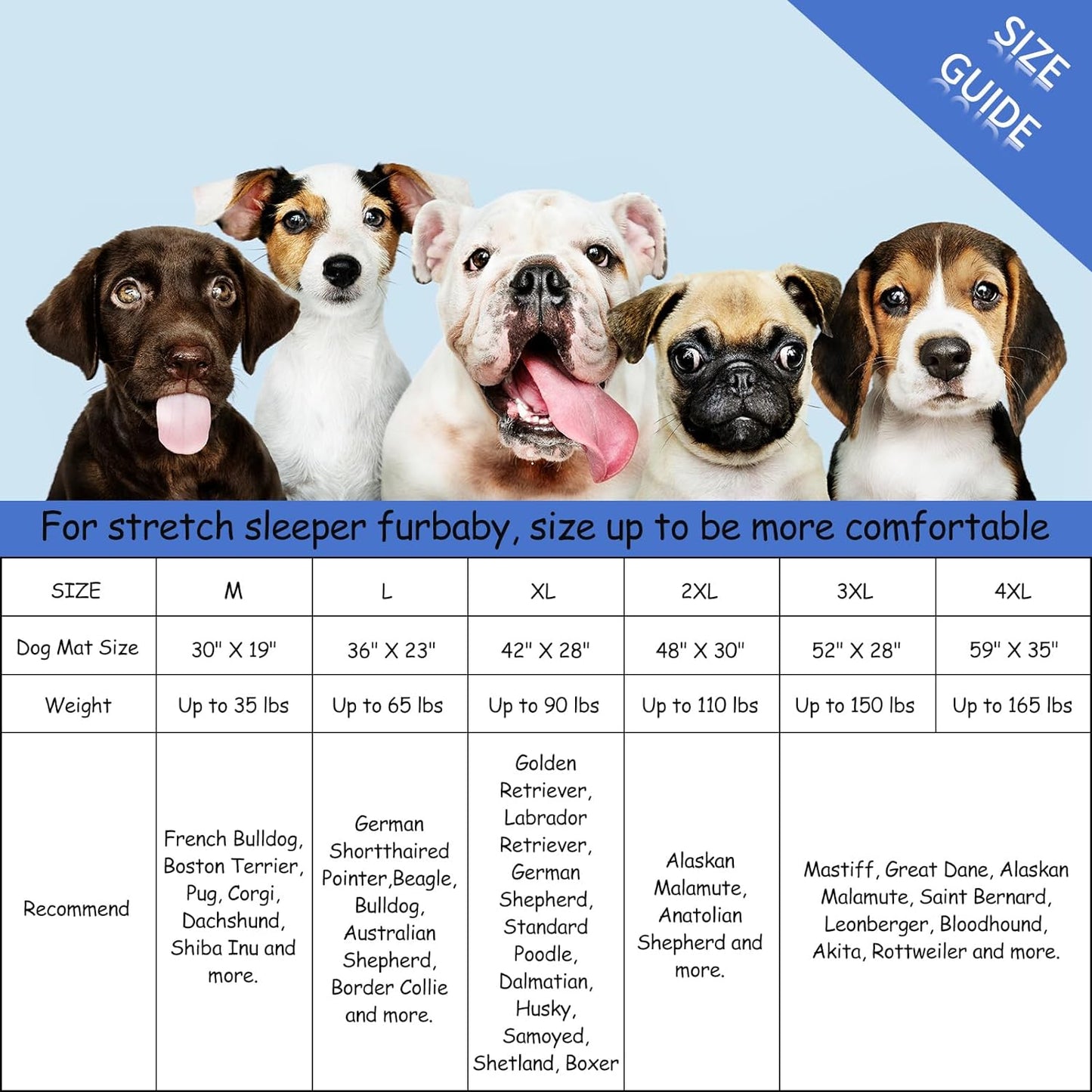 Bubble bear Dog Crate Mat - Ultra Soft, Washable & Anti-Slip Kennel Pad for Small/Medium/Large Dogs, Dark-Hued to Hide Stains (48"x30")