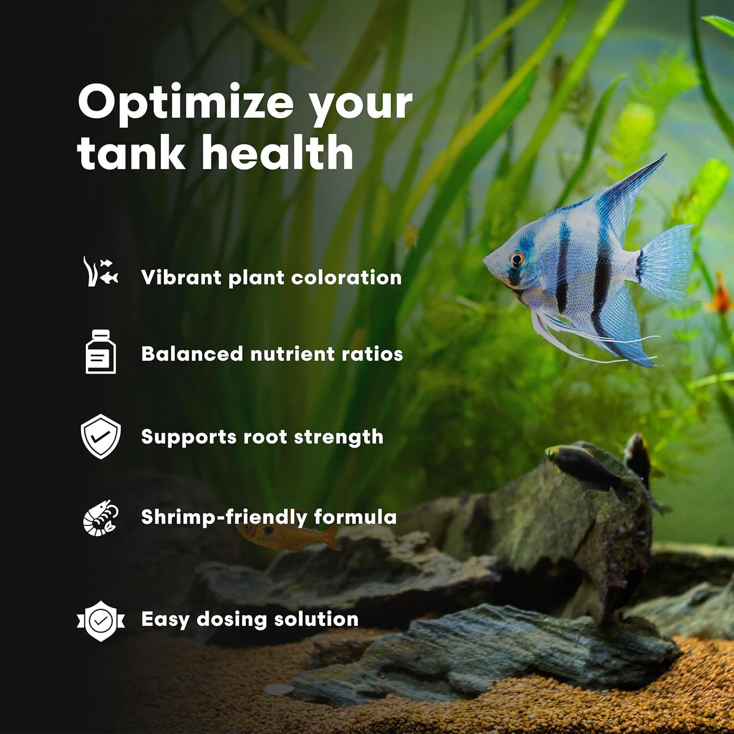 Brightwell Aquatics Shrimp FlorinMulti – Complete Plant Nutrient Supplement for Shrimp & Freshwater Aquariums – Supports Growth, Color & Health – Copper-Free, 500 ml