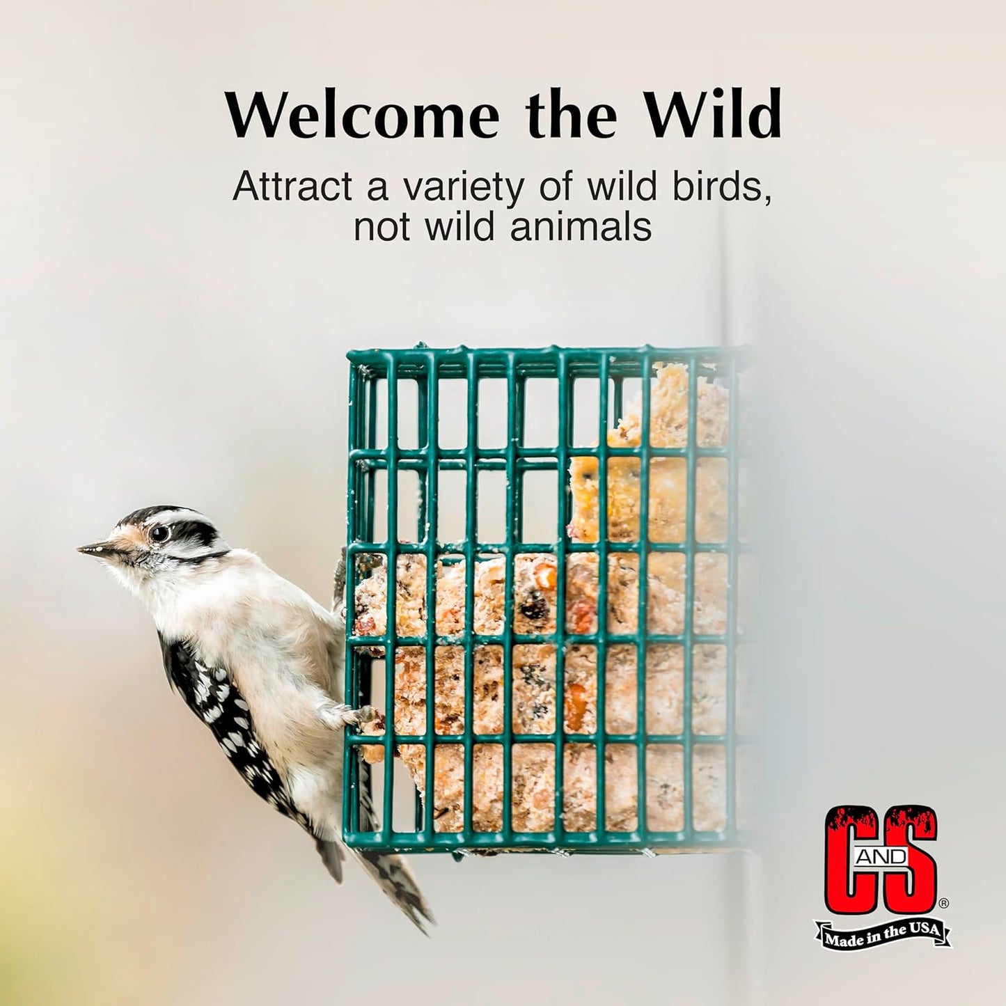 C&S Hot Pepper Delight No Melt Suet Dough 11.75 Ounces, 8 Pack